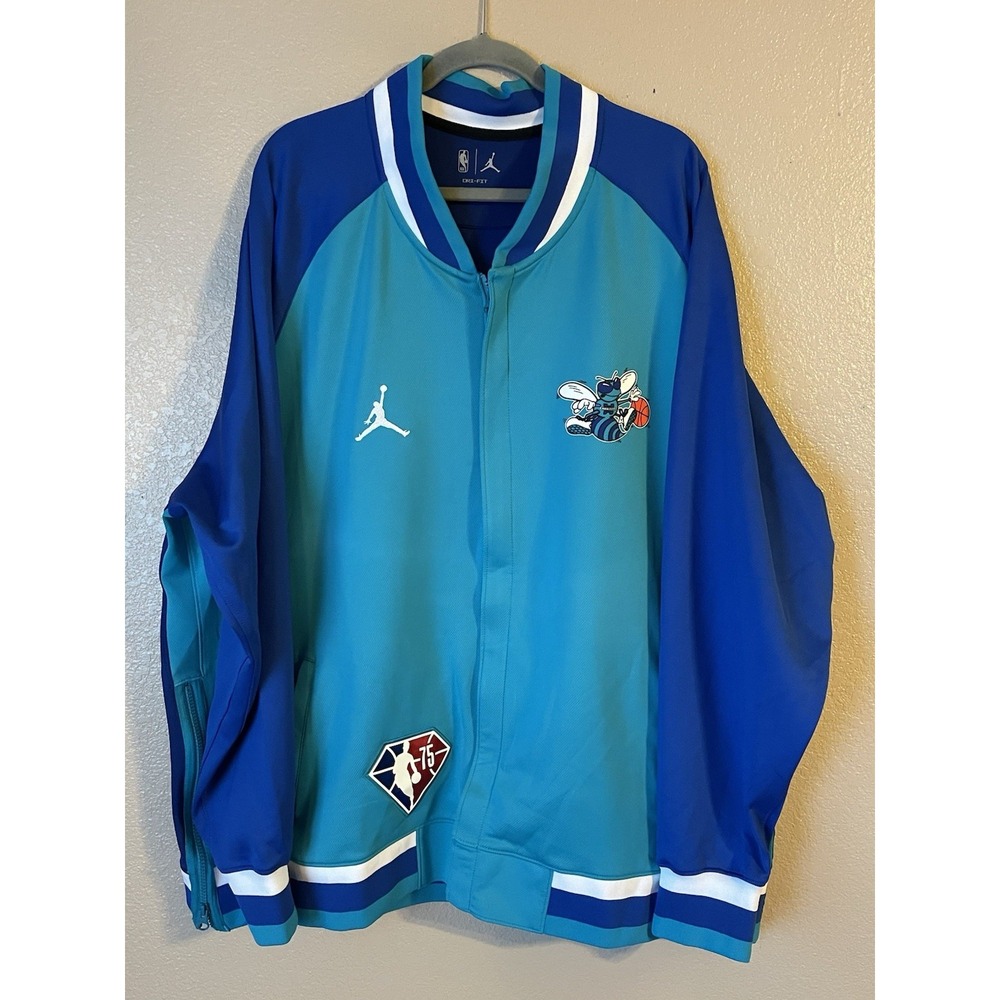 Men's 3XL‎ NWOT Charlotte Hornets Jordan City Edition Showtime Jacket